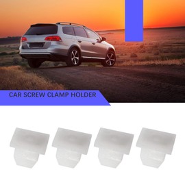 EMSea 50Pcs Vehicle Screw Grommets Insert Expanding Nuts Plastic Mounting Clip Retainers Fits 10mm Hole Black for Most Cars