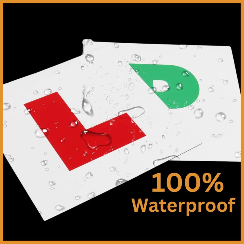 Tek Automotive Magnetic L and P Plates - 4 Pack