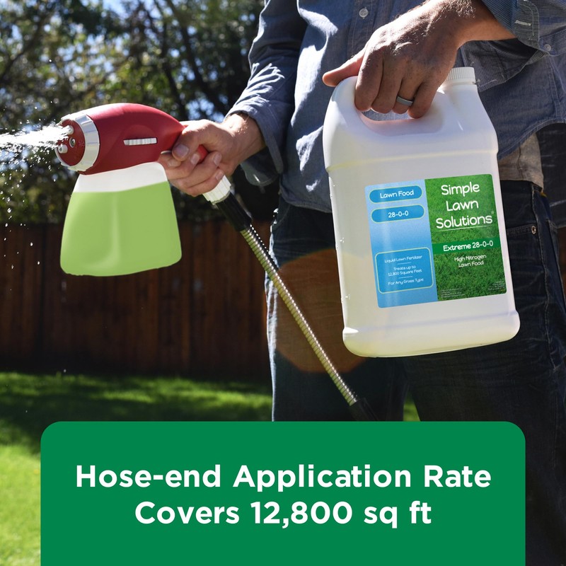 Maximum Green & Growth Fertilizer High Nitrogen 28-0-0 Lawn Food