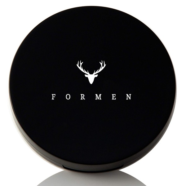 Formen Shine Removal for Men: Translucent Powder To Banish Oil and Shine 12.75 g - Includes Free Sample of Vitamin C Facial Cleanser 30 ml.