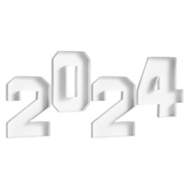 Fillable Graduation Numbers, Class of 2024 Cardboard Number Trays Charcuterie Boards, Graduation Decoration, Grad Supplies for College Primary Celebrations