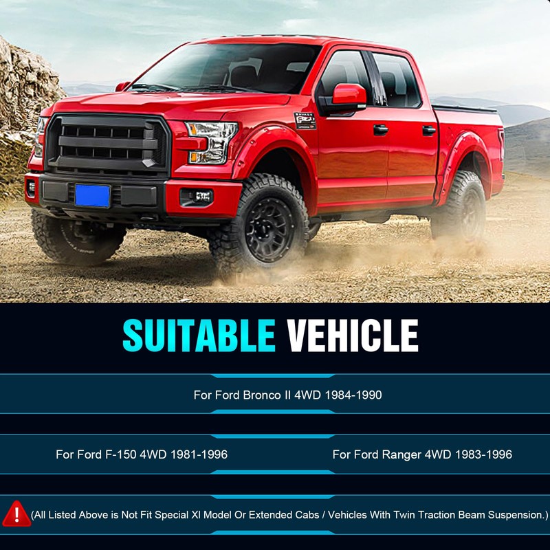 Autsurles 2"" Front Leveling Kit for 4WD 1983-1996 Ford Ranger