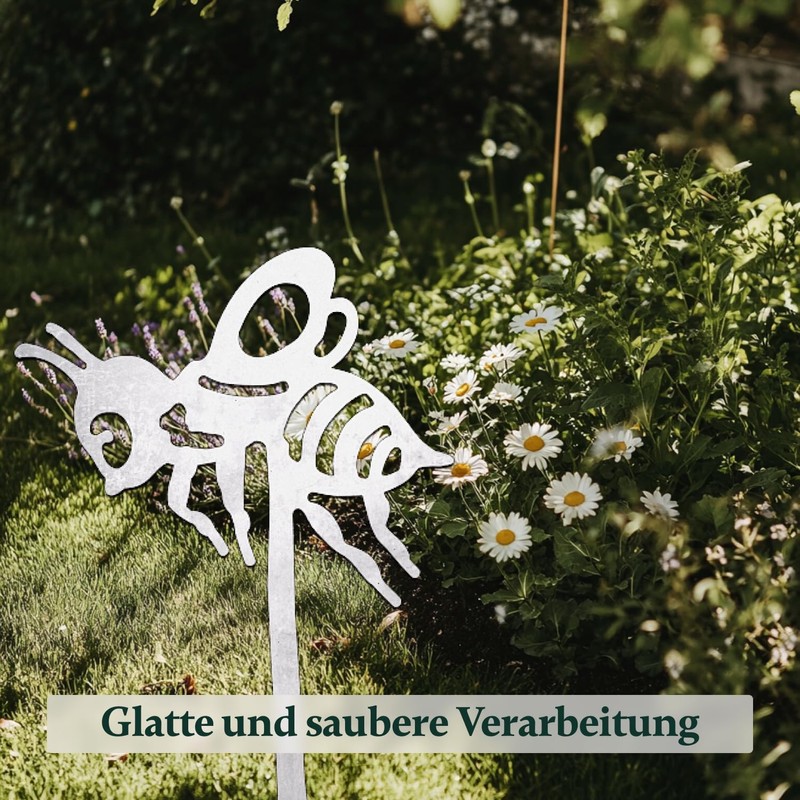 VERDOBA Meerkat Garden Decoration in Silver - Meerkat Figurine Set