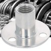 T-Nuts Brad Hole Furniture Hardware Flange Insert Female Screw Carbon