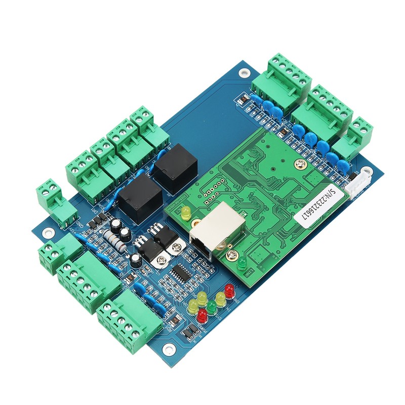 2 Doors Access Controller PCB Remote Controlling Security Network Access