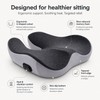 Ergonomic Memory Foam Seat Cushion for Long Sitting – Wide