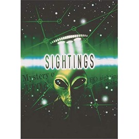 Heart Rock Bandiera Originale SIGHTINGS - U.F.O. Tessuto, Multicolore, 110x75x0.1 cm