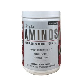 Aminos complete workout Formula 350 gramos 35 servicios sabor Sandia  Formula de Entrenamiento Completa                                               