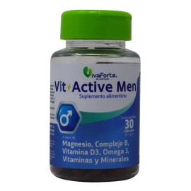 Vit Active Men C/30 Caps. 1.3 G. Sabor Sin Sabor
