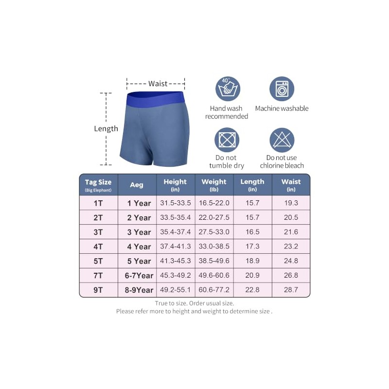 BIG ELEPHANT Training Potty Panties 6 Pieces, 100% Cotton, pink,