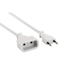 Electraline 20647012j Prolongator White 3 Metres