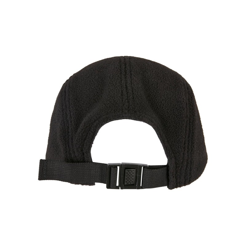 Flexfit Unisex Polar Fleece Jockey Cap Baseball Cap, Black, One