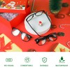 3Pcs Christmas Party Diffraction Glasses, Chrismas Tree Snowflake Snowman Effect