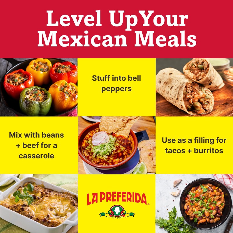 La Preferida Canned Spanish Rice - Quick & Easy, Robust