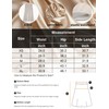 Zeagoo Satin Skirts for Women Wedding Party Silk Skirts Casual