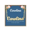 Ldurian Custom Name Necklace, Carolina Name Plate Pendant Necklace Pre