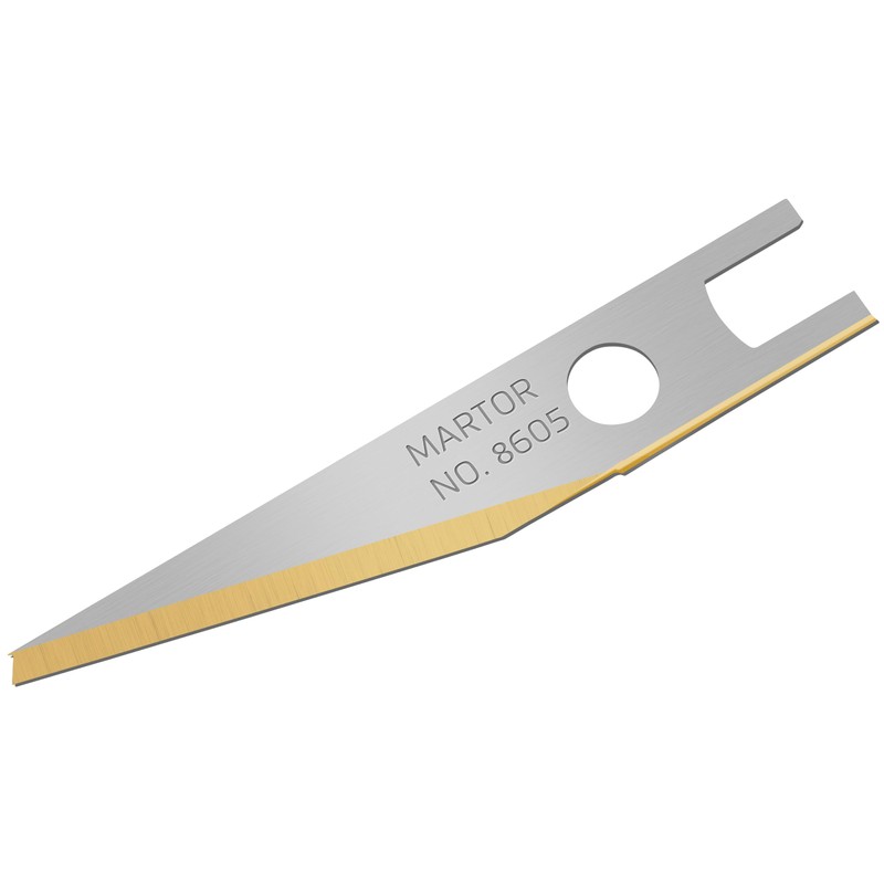 Martor 8605.65 Graphic Blade No.8605, Silver