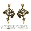 La Contessa Jewelry, Owl in a Tree Earrings, Designed by