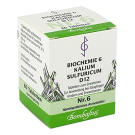 Biochemie 6 Potassium Sulfuricum D 12 Tablets