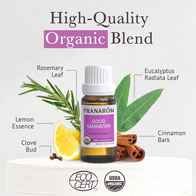 Pranarom - Good Samaritan Essential Oil Blend (15ml) -100% Pure