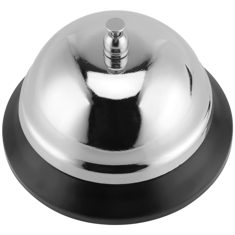 6 Pack Stainless Steel Reception Bell, YUENPUN Service Bell Counter,