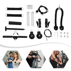 N/A Cable Weight Pulley System, Home Gym Equipment, Fitness Pulley Cable System