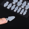 Nails Mold Sticker 4Sheets Silicone Nails Mold Pads Dual Form