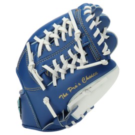 Falcon Boys Junior Soft Glove LH (Right Throw) FG-1222 Blue Small