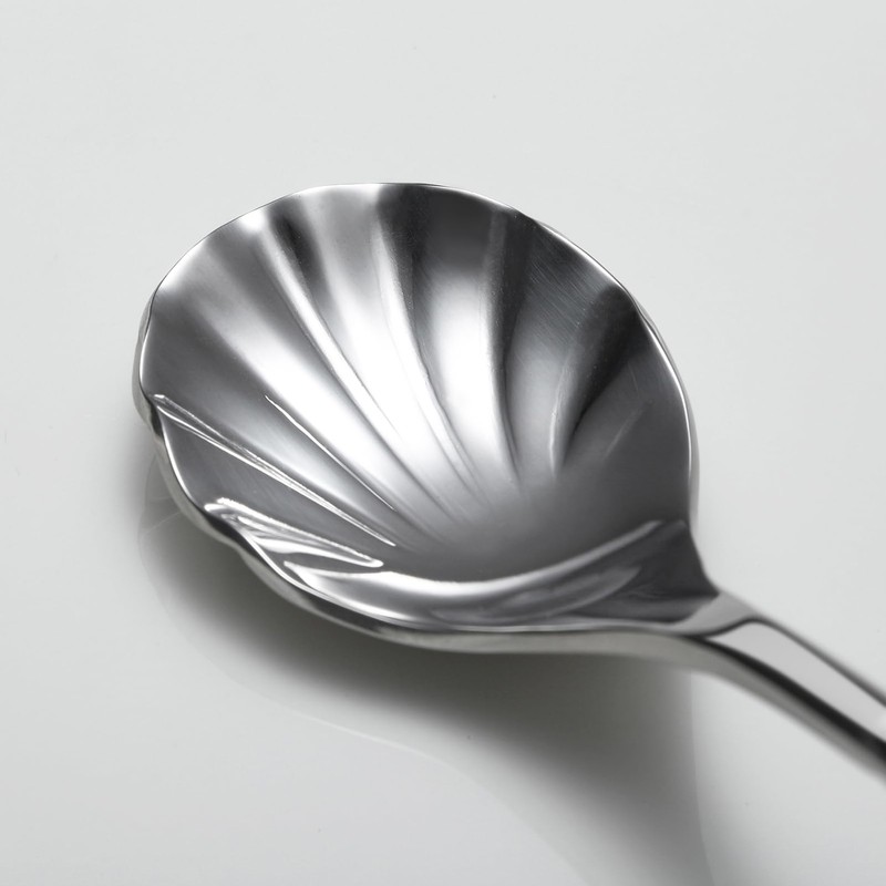 Mafier Premium 45 Piece Hammered Silverware Set with Smooth Edge,
