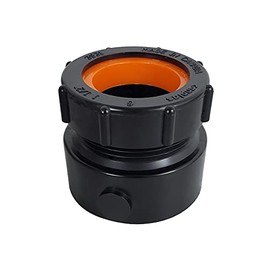 ICON 14854 Fitting, ABS, Trap Adapter, 2-in-1 Combo, 1.5" x 1.5" or 1.25"