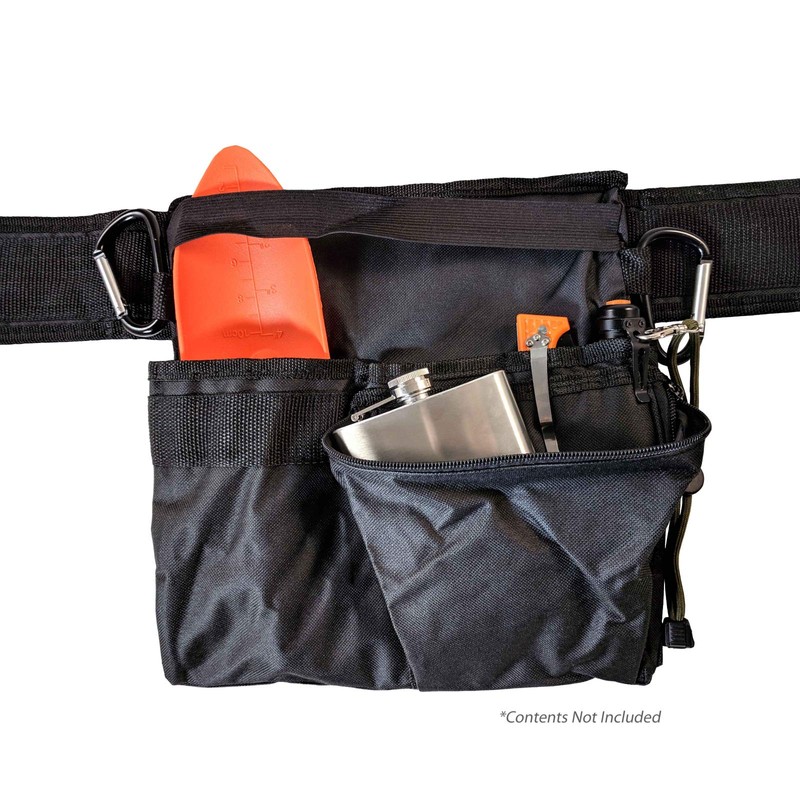 ASR Outdoor 11" Metal Detecting Nylon Utility Belt Pouch