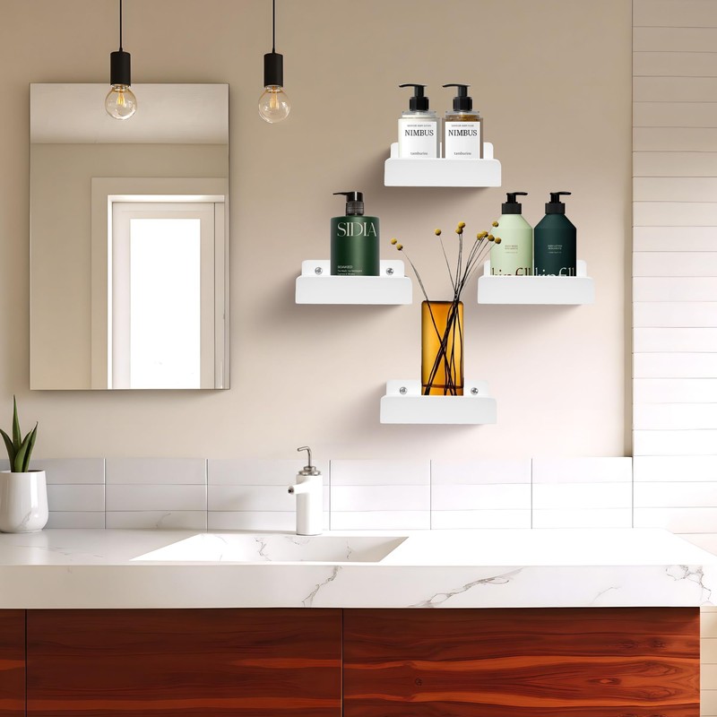 Small Wall Shelf,Small Floating Shelves for Wall,Mini Plants Shelf Wood