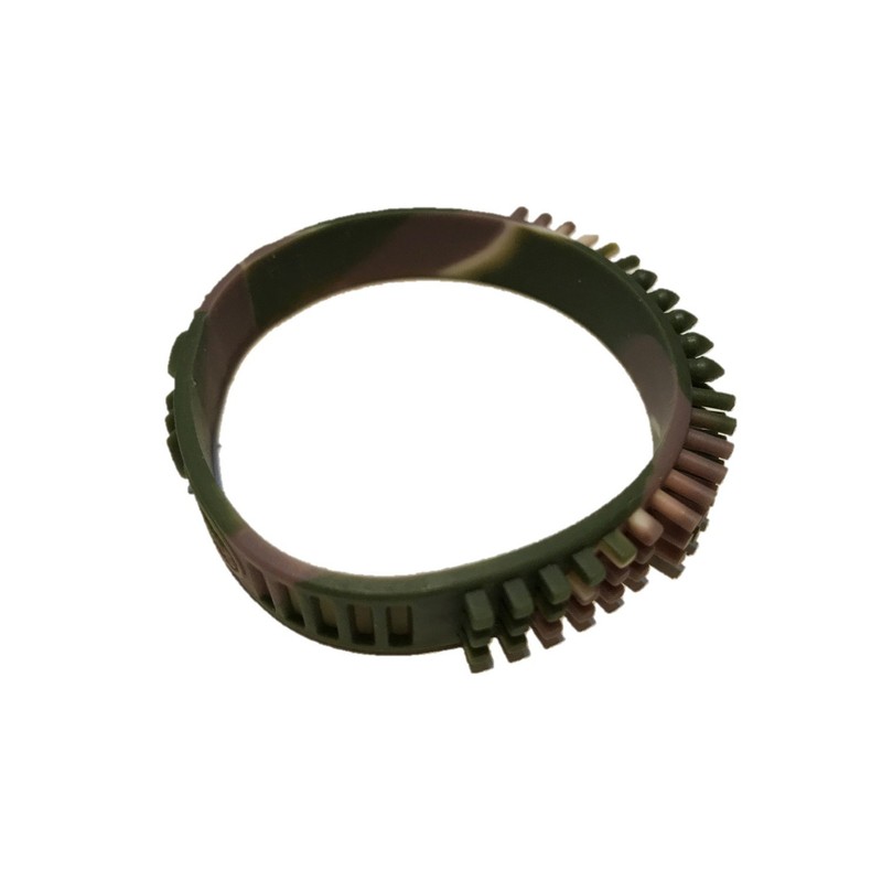 Fidgeto Sensory Fidget Bracelet (Large, Green Camouflage)