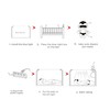 Jaundice Light Therapy Newborn Bilirubin Lamp Blanket Baby Neonatal Jaundice