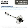 VÄRMA Dual-Drive Palm Ratchet Set (2Pcs) – Compact 1/4" Micro