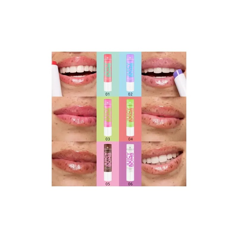 Bálsamo Labial Juicy Bomb Glossy Butter Essence 01