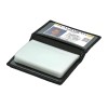 kelvinrolenleathercollection Genuine Leather Business Card Organizer Plastic Insert ID Credit