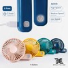 Bright Eyes - Micro USB RECHARGEABLE Mini Handheld Fan with