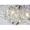 AGV LIGHTING CH012S K9 Crystal Chandelier, Raindrop Chandelier Crystals Light,