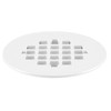 Oatey 4-1/4 in. Carded White Plastic Snap-Tite Strainer