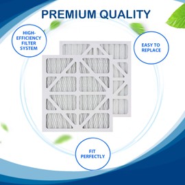 10 Pack Filter Replacement Set Compatible with AlorAir CleanShield HEPA 550, 13.7"×14.8"×0.8"