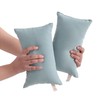 BEDSUM 2 Pack Tiny Pillows, 11"x7" Microfiber Mini Pillows for