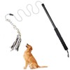 Flirt Pole for Dogs Outdoor Chase Toy Interactive Flirt Pole