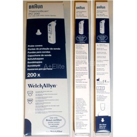 Welch Allyn Thermoscan PRO 6000 Ear Thermometer Probe Covers 200/BX