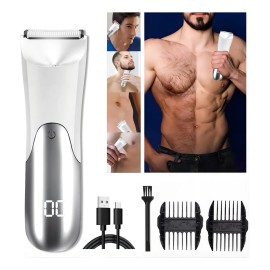 Rasuradora Electrica Barba Rasuradora Intima Hombre Recargable Afeitadora Corporal Rasuradora Harbor Zero Waikil Color Blanco                         