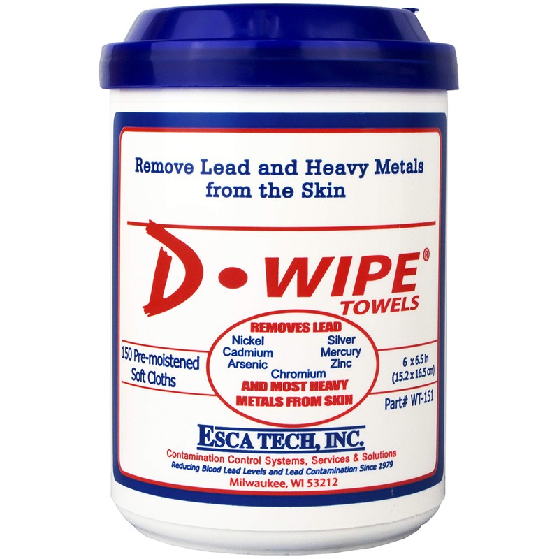 D-Lead D-Wipe Disposable Towels - 150 towels Per Container, WT-151