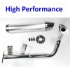 Unbranded Jonway-Gator  50 E2 & 50R,50B & 50E3,GY6-50 High Performance Exhaust