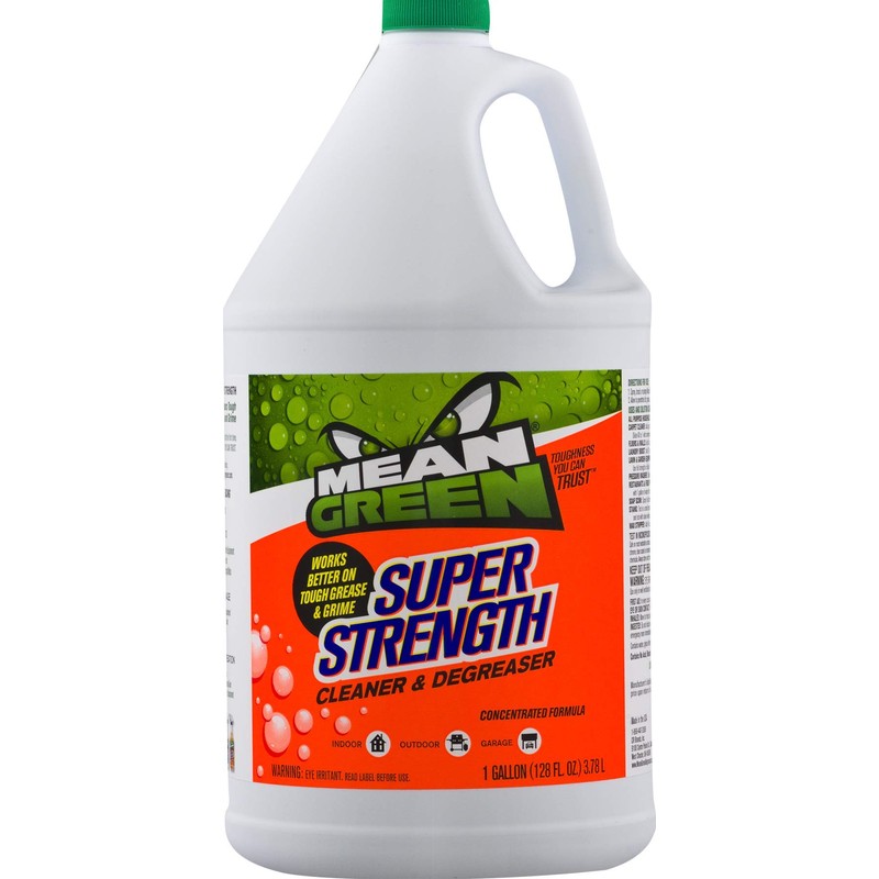 Mean Green Super Strength Cleaner and Degreaser, Concentrated Formula -