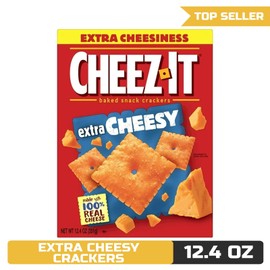 Cheez-It Extra Cheesy Cheese Crackers, 12.4 oz