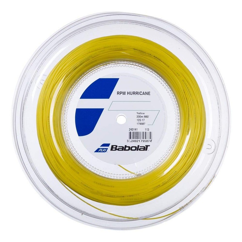 Babolat Tennis Gut String RPM HURRICANE RPM Hurricane 200m Roll